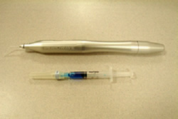ペリオウェイブの治療器具の写真