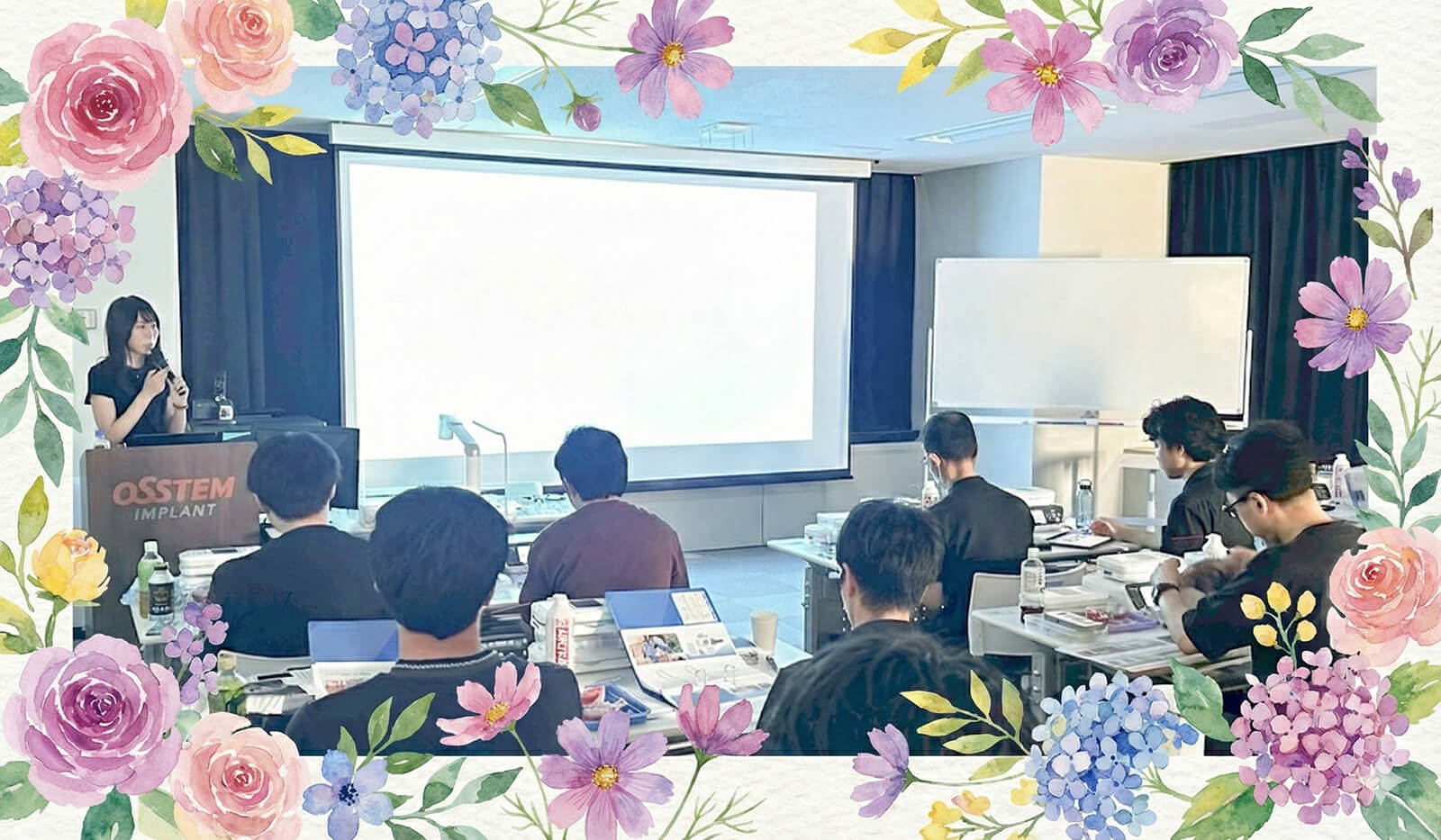 Osstem Implant講習会にて